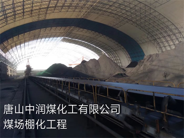 乐山煤化工有限公司煤场棚化工程